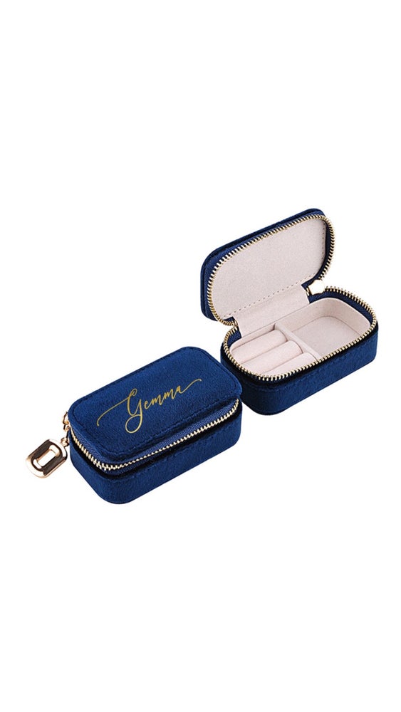 Mini Personalised Jewellery Case