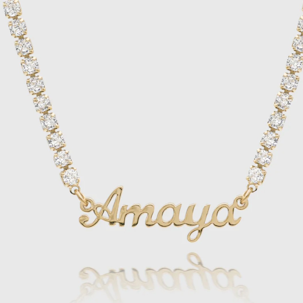 Kaia Personalised Tennis Chain