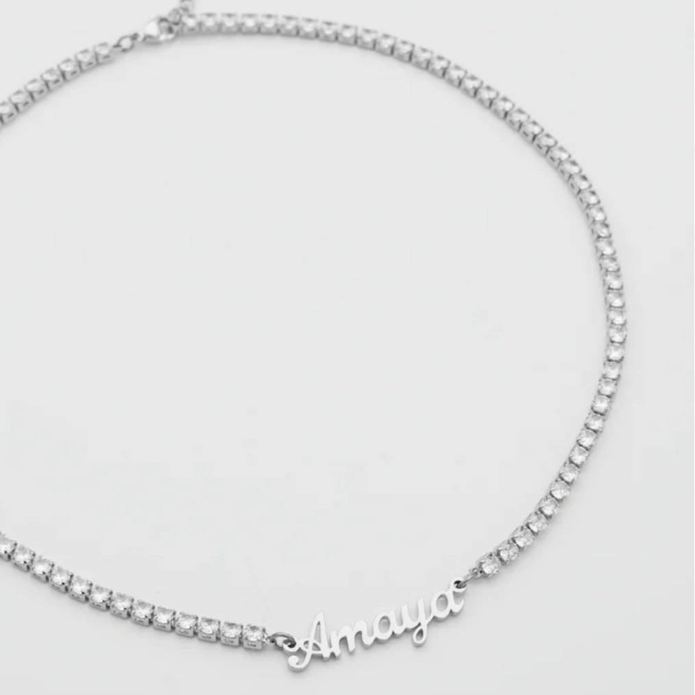Kaia Personalised Tennis Chain