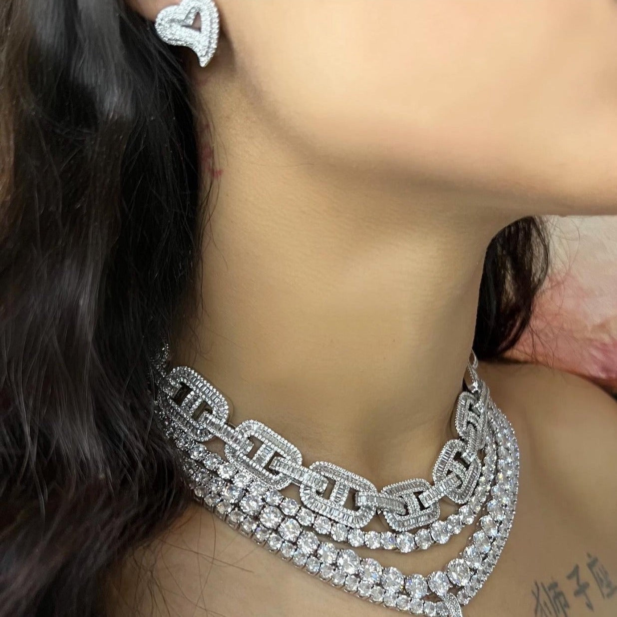 Wayda Heart Studs