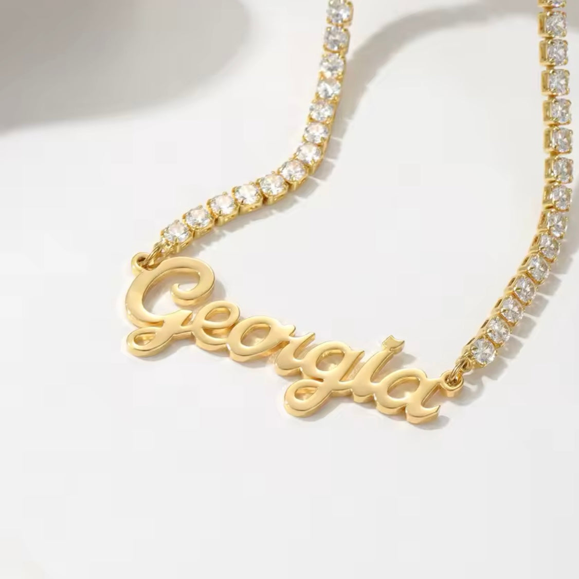 Kaia Personalised Tennis Chain