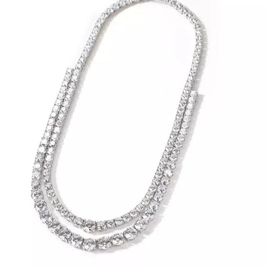 Twice As Nice Tennis Chain