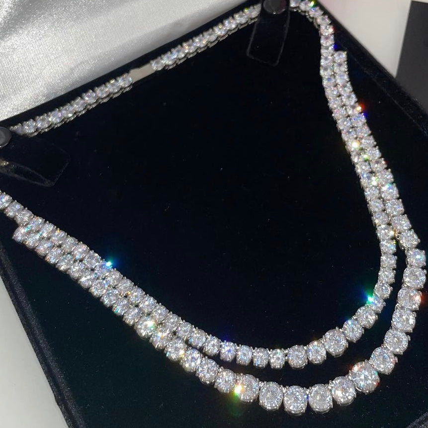 Twice As Nice Tennis Chain
