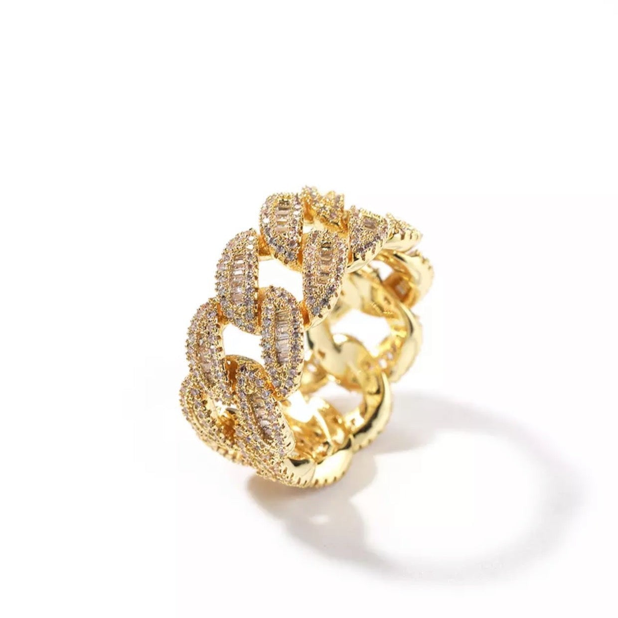 Claritee Cuban Ring