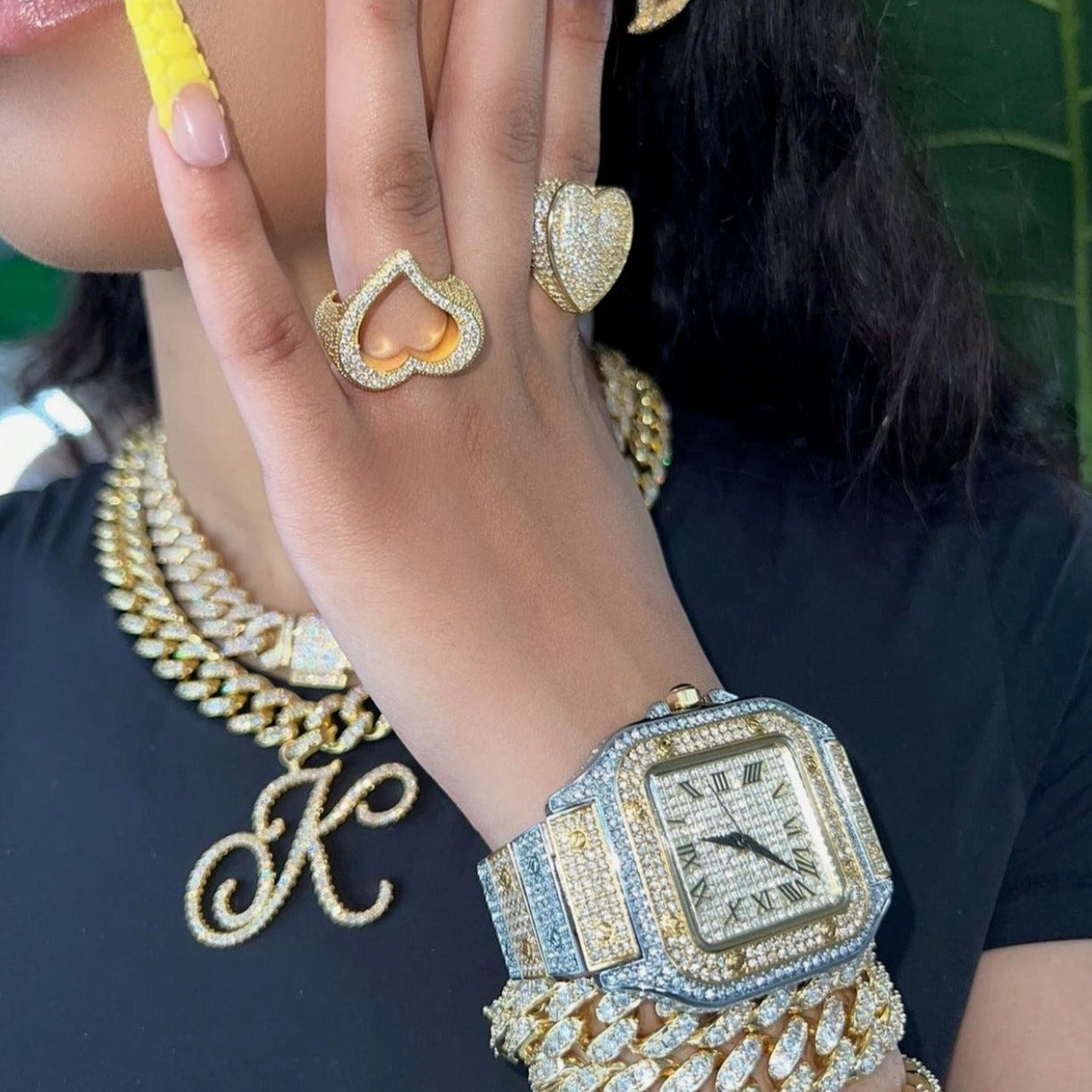Icy Girl Watch - Two Tone