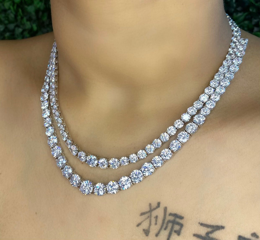 Twice As Nice Tennis Chain