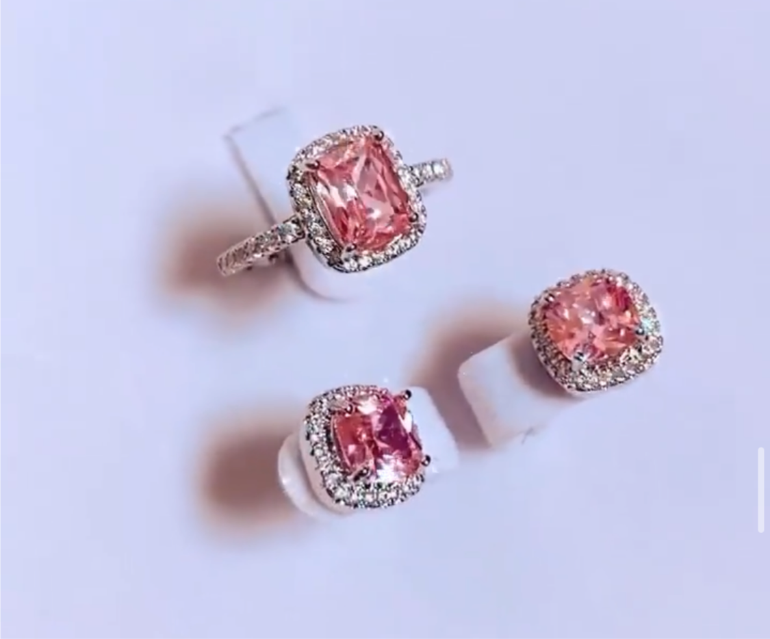 Zaya Ring and Earring Set
