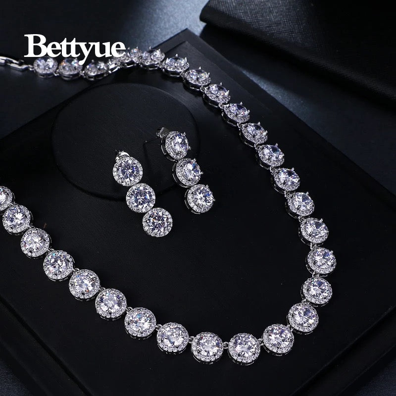 Opulence Necklace And Earring Set