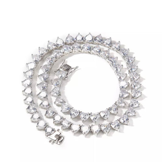Glassed Heart Bracelet