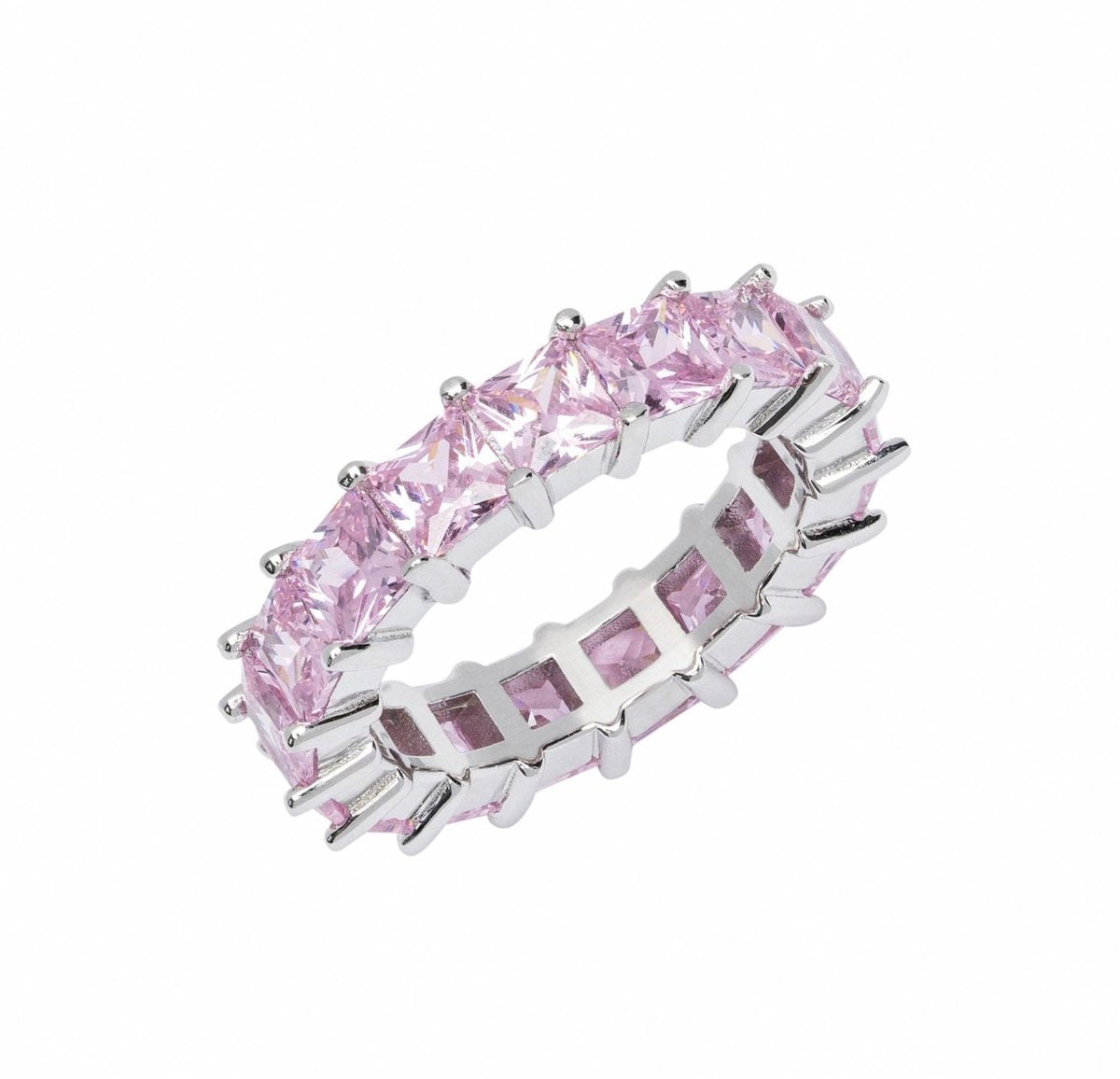 Pink Laci Band Ring